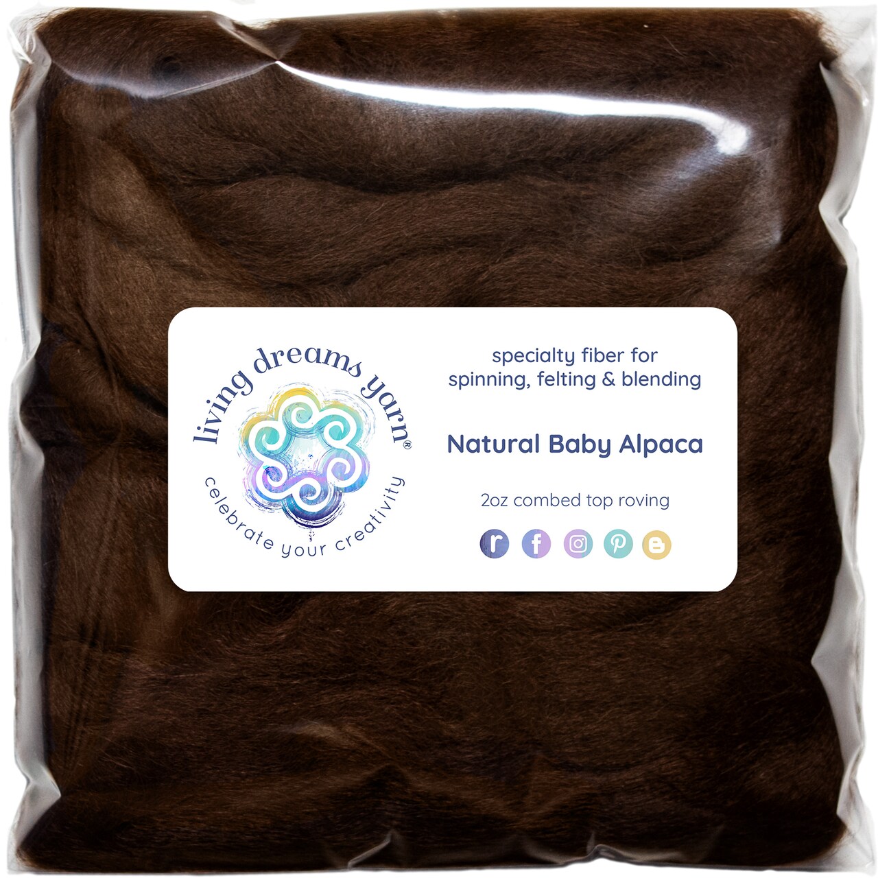 Baby Alpaca Fiber - Premium Quality, Luxuriously Soft, Natural Undyed, Combed Top Roving